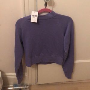 Forever 21 purple sweatshirt